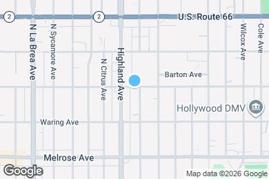 Map image of the property - 859 N McCadden Pl