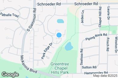 Map image of the property - 6710 Park Ridge Dr
