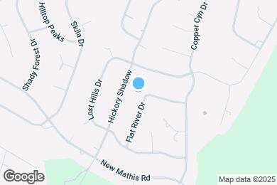 Map image of the property - 23203 Flat River Dr
