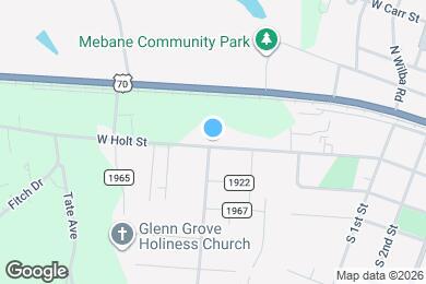 Map image of the property - 614 W Holt St