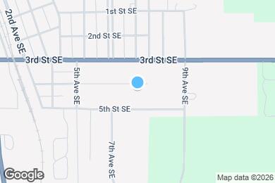 Map image of the property - 563 4th St SE