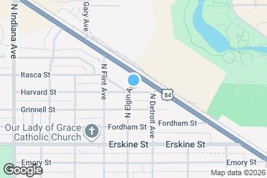 Map image of the property - 2912 Harvard St