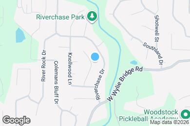 Map image of the property - 414 River Point Dr