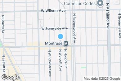 Map image of the property - 4413 N Wolcott Ave