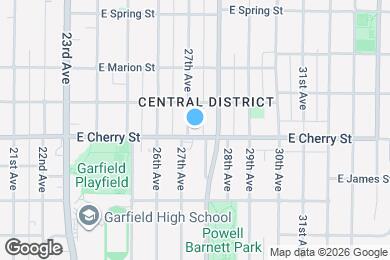 Map image of the property - 704 27th Ave