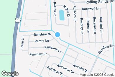 Map image of the property - 36 Renshaw Dr
