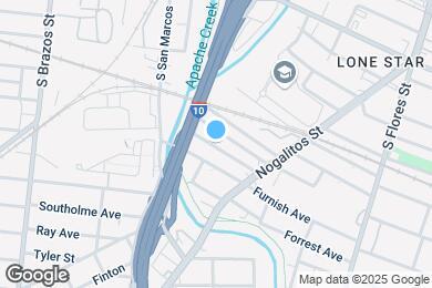 Map image of the property - 203 Sonora St