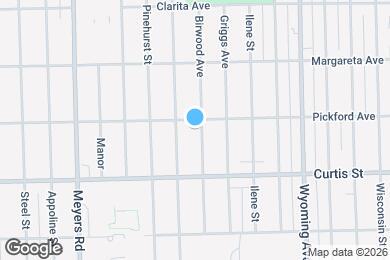 Map image of the property - 18301 Birwood St