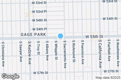 Map image of the property - 3013 -3015 W. 55Th St.