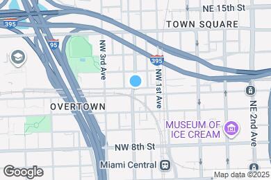 Map image of the property - 1109 NW 2nd Ave