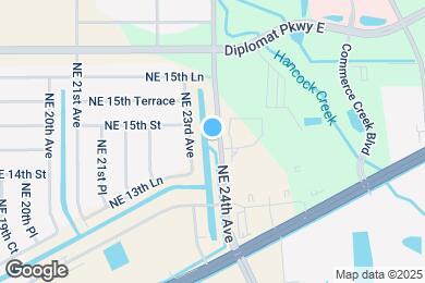 Map image of the property - 1316 NE 24th Ave