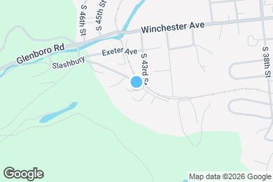 Map image of the property - 565 S 43rd St