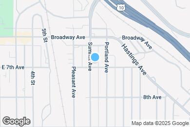 Map image of the property - 642 Summit Ave