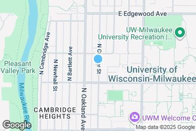 Map image of the property - 3347 N Cramer St