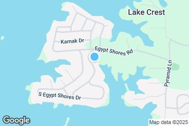Map image of the property - 13211 S Egypt Shores Dr