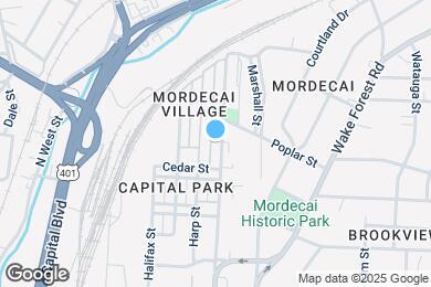 Map image of the property - 1133 N Blount St