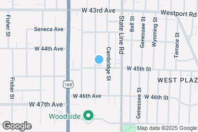 Map image of the property - 4461 Eaton St