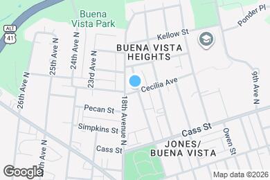 Map image of the property - 2209 15th Ave N