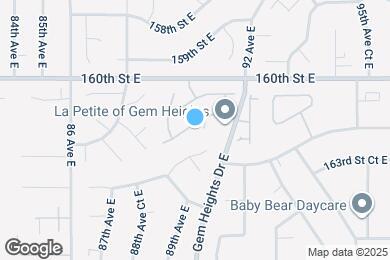Map image of the property - 9002 161st St E