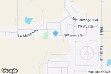 Map image of the property - 4510 SW Wendy Dr