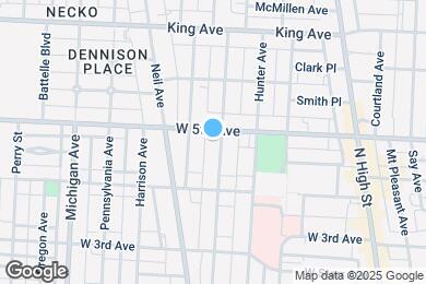 Map image of the property - 1235 Highland St