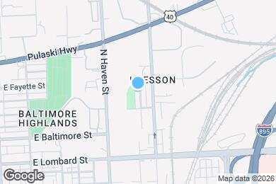 Map image of the property - 138 N Janney St