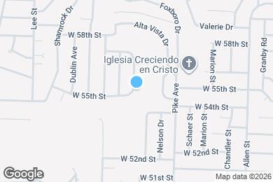 Map image of the property - 5500 Parker St
