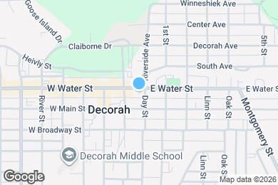 Map image of the property - 217 E Water St