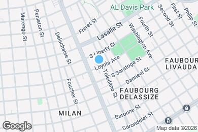 Map image of the property - 3311 Loyola Ave