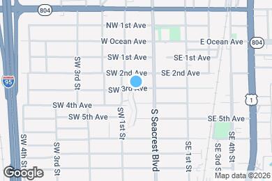 Map image of the property - 180 SW 3rd Ave