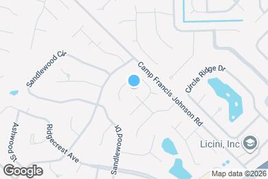 Map image of the property - 2412 Balsamwood Ct