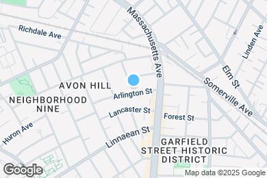 Map image of the property - 15 Arlington St