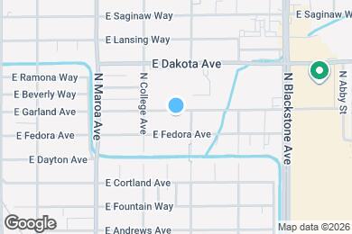 Map image of the property - 1218 E Garland Ave