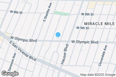 Map image of the property - 5761 W Olympic Blvd