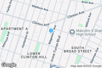 Map image of the property - 115 Ridgewood Ave