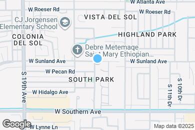 Map image of the property - 5607 S 16th Dr
