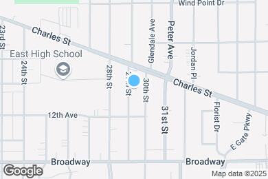 Map image of the property - 1136 29th St