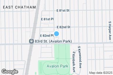 Map image of the property - 8239 S Woodlawn Ave