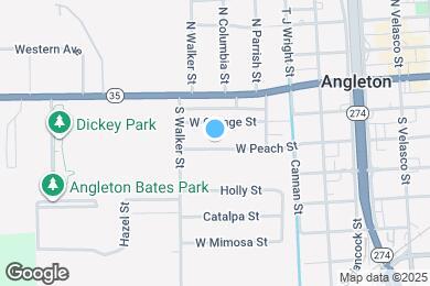 Map image of the property - 614 W Peach St