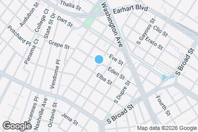 Map image of the property - 1710 S Lopez St