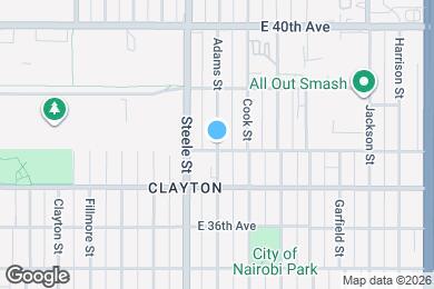 Map image of the property - 3801 Adams St