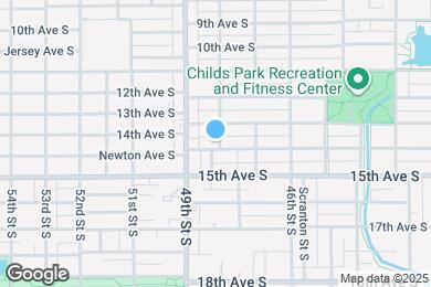 Map image of the property - 4801 14th Ave S