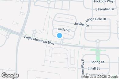 Map image of the property - 1804 E West Pinion Cir