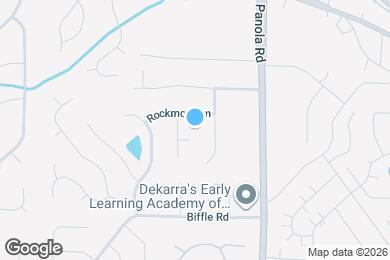 Map image of the property - 5386 Black Rock Ct