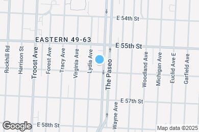 Map image of the property - 5536 Paseo Blvd