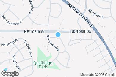 Map image of the property - 8523 NE 107th Terrace