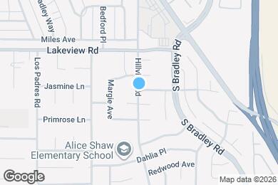 Map image of the property - 3700 Hillview Rd