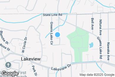 Map image of the property - 186 Greens Lake Cir