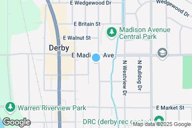 Map image of the property - 429 N Derby Ave