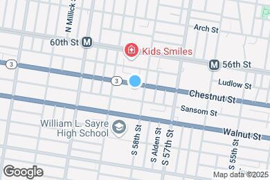 Map image of the property - 5814 Chestnut St